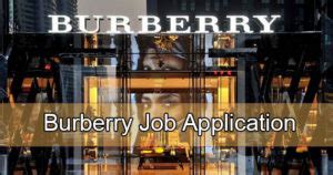 burberry 12 month placement|Burberry job application.